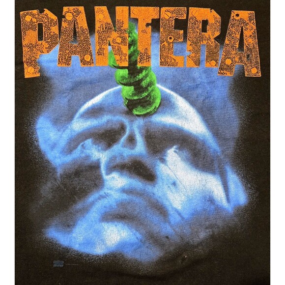 VTG Pantera 1994 Tour Shirt Far Beyond Driven Black XL Single Stitch READ NOTES - Picture 3 of 14